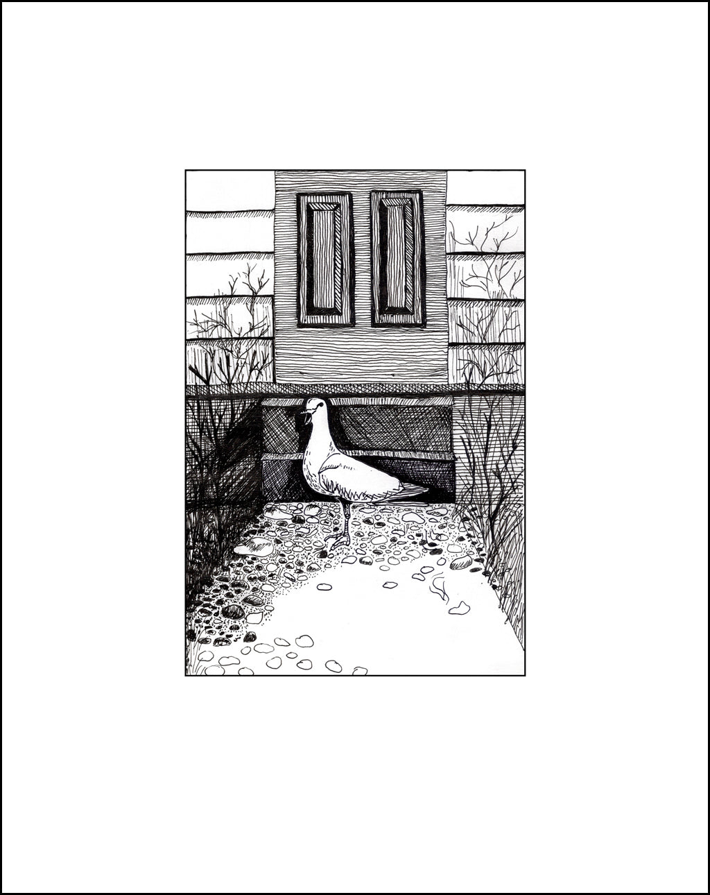 "The Gull" - Scene From 'The Lighthouse'