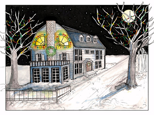 "A Very Amityville Christmas" - Holiday Cards