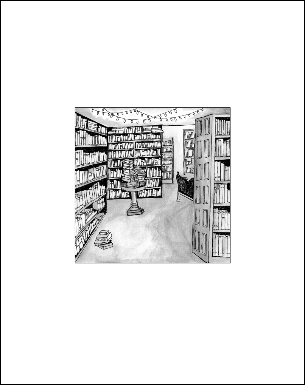 "Black Squirrel Books Basement" - Ottawa