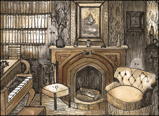 "Le Salon" - Note Cards
