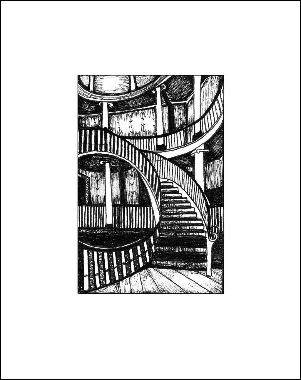 "Stairwell, Asylum" - New York