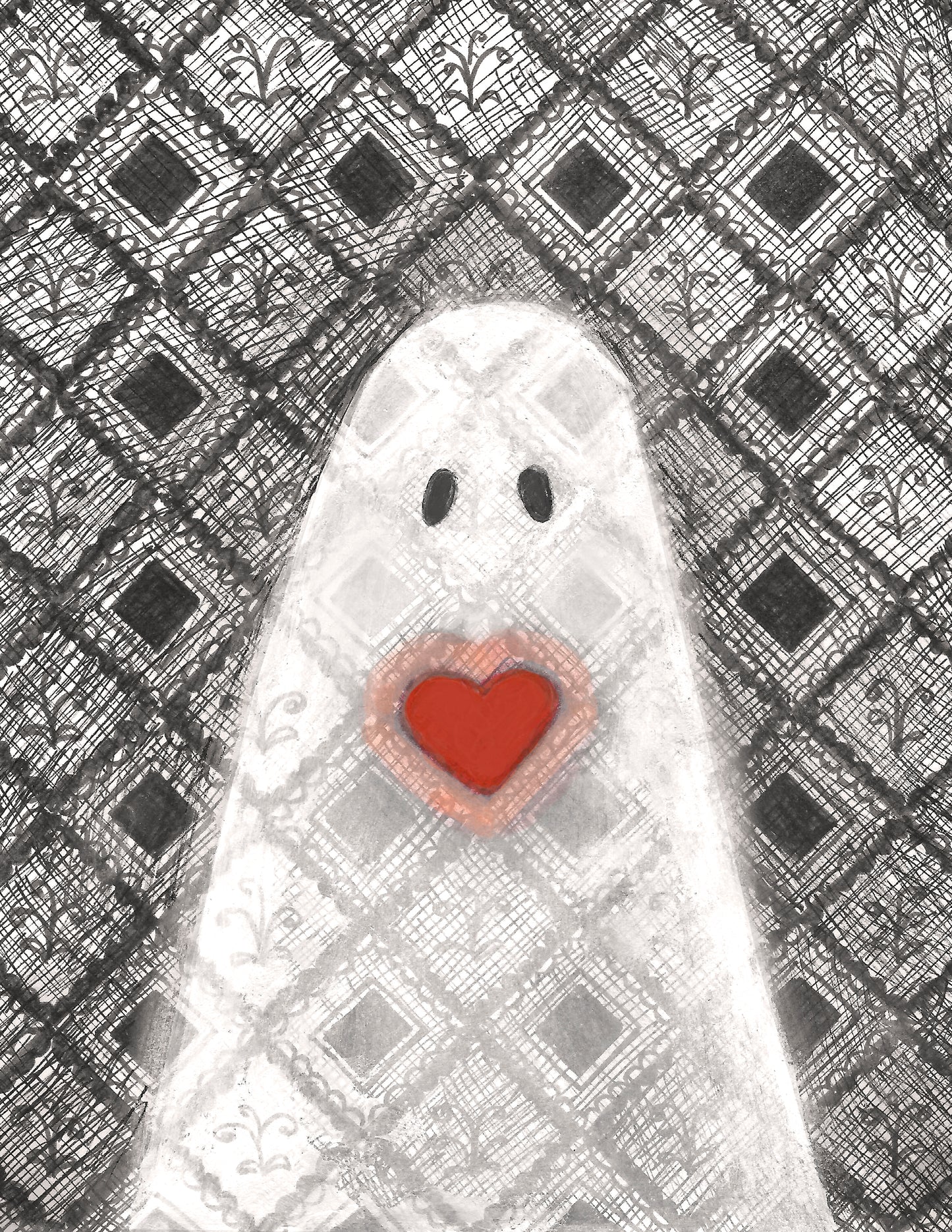 "Valentine" Note Card